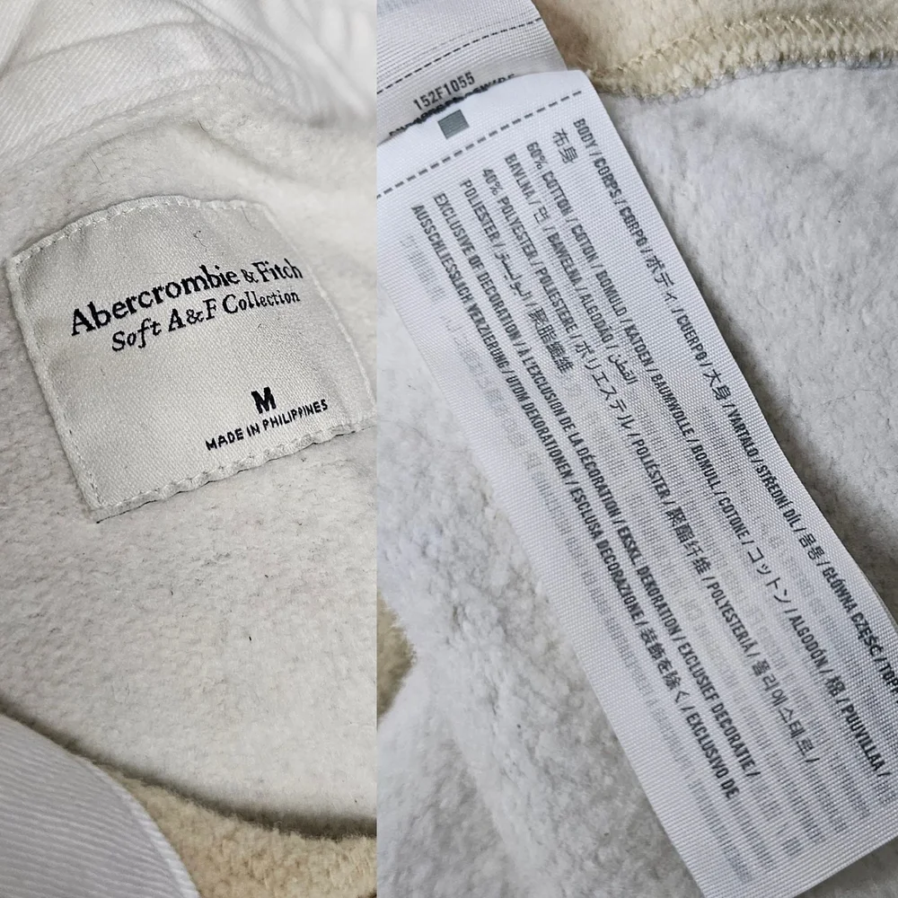 Abercrombie & Fitch Cream and Tan Polo Top - Picture 3 of 3